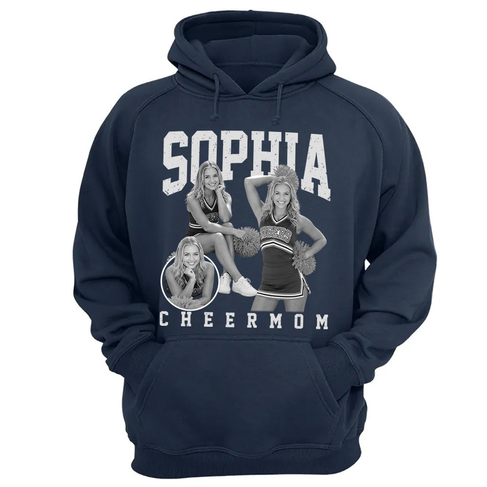 Cheerleading Lover - Personalized Vintage Washed Tee for Cheerleader Moms & Families Na02 VH01