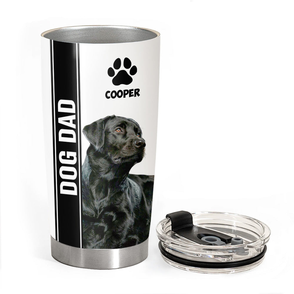 Personalized Tumbler Custom Photo Gift For Dog Lovers T1807 Li29