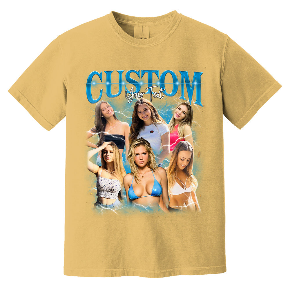 Custom Bootleg Rap Tee, Custom Photo Shirt, Custom Photo Vintage Graphic 90s Tshirt, CUSTOM Your Own Bootleg Idea Here, Insert Your Design