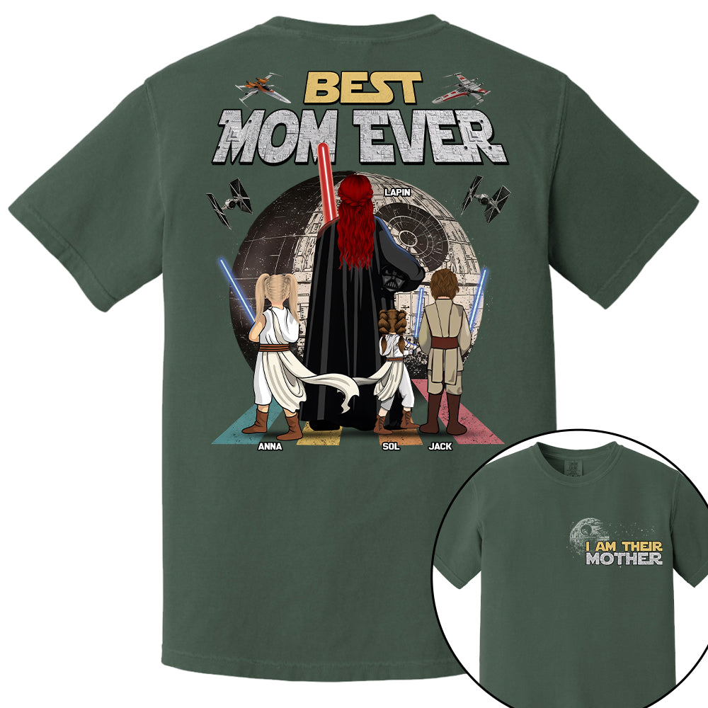 I Am Their Mother Best Mom Ever - Personalized Shirt - Gift For Mom, Mother's Day 2026 T1807 T24