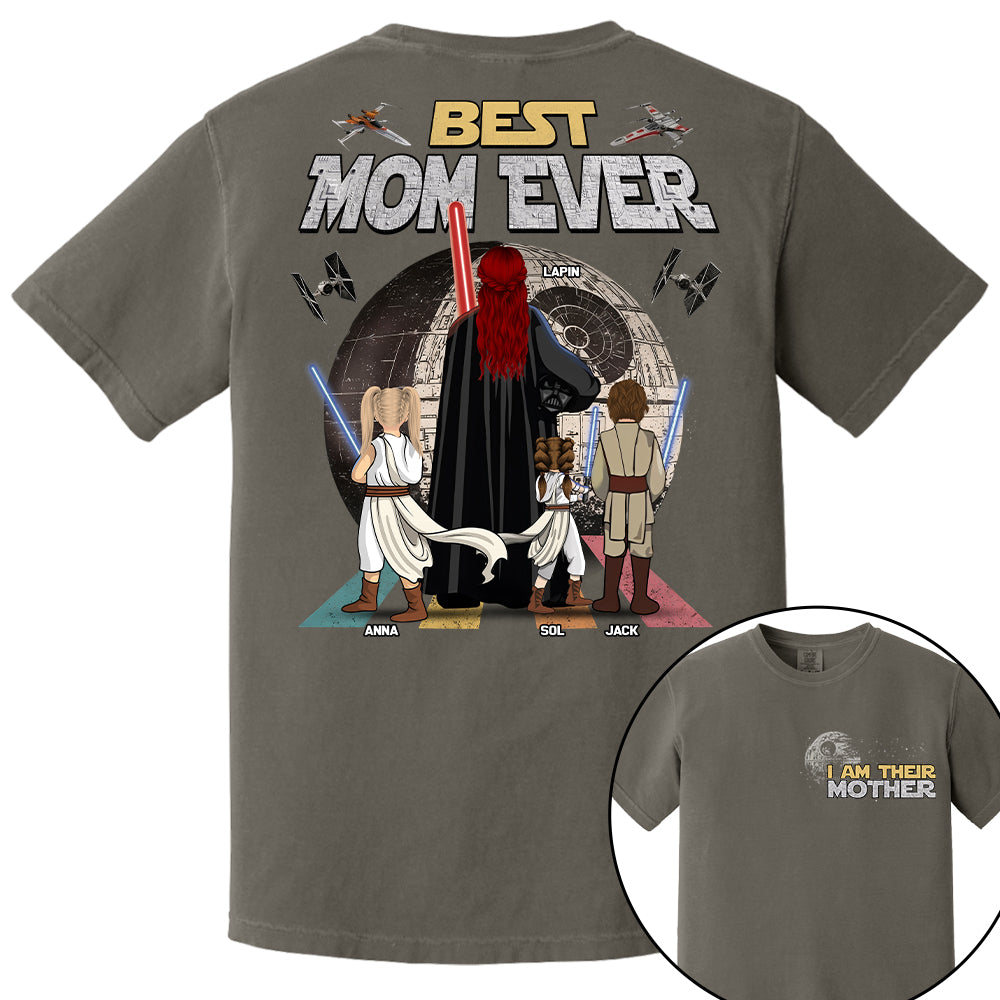I Am Their Mother Best Mom Ever - Personalized Shirt - Gift For Mom, Mother's Day 2026 T1807 T24