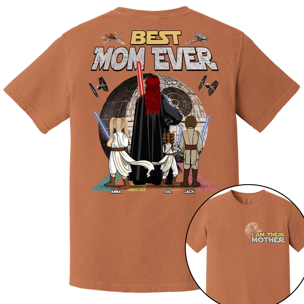 I Am Their Mother Best Mom Ever - Personalized Shirt - Gift For Mom, Mother's Day 2026 T1807 T24