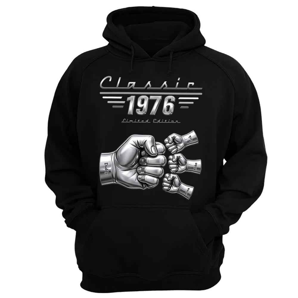 Classic Car Style Dad Shirt - Personalized Gifts For Dad Pt99