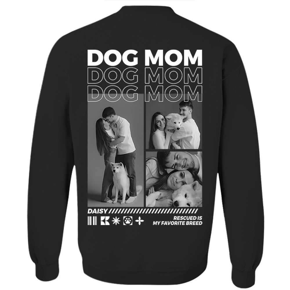 Dog Mom/Dog Dad, Personalized Shirt, Custom Photo Gift For Dog Lovers T1807