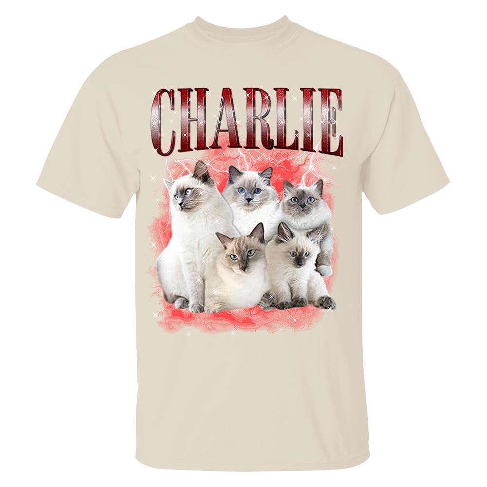 Custom Your Own Bootleg Rap Shirts for Boyfriend Girlfriend Face Shirt with Photo Gift for Him Her Pet Lovers Nh00