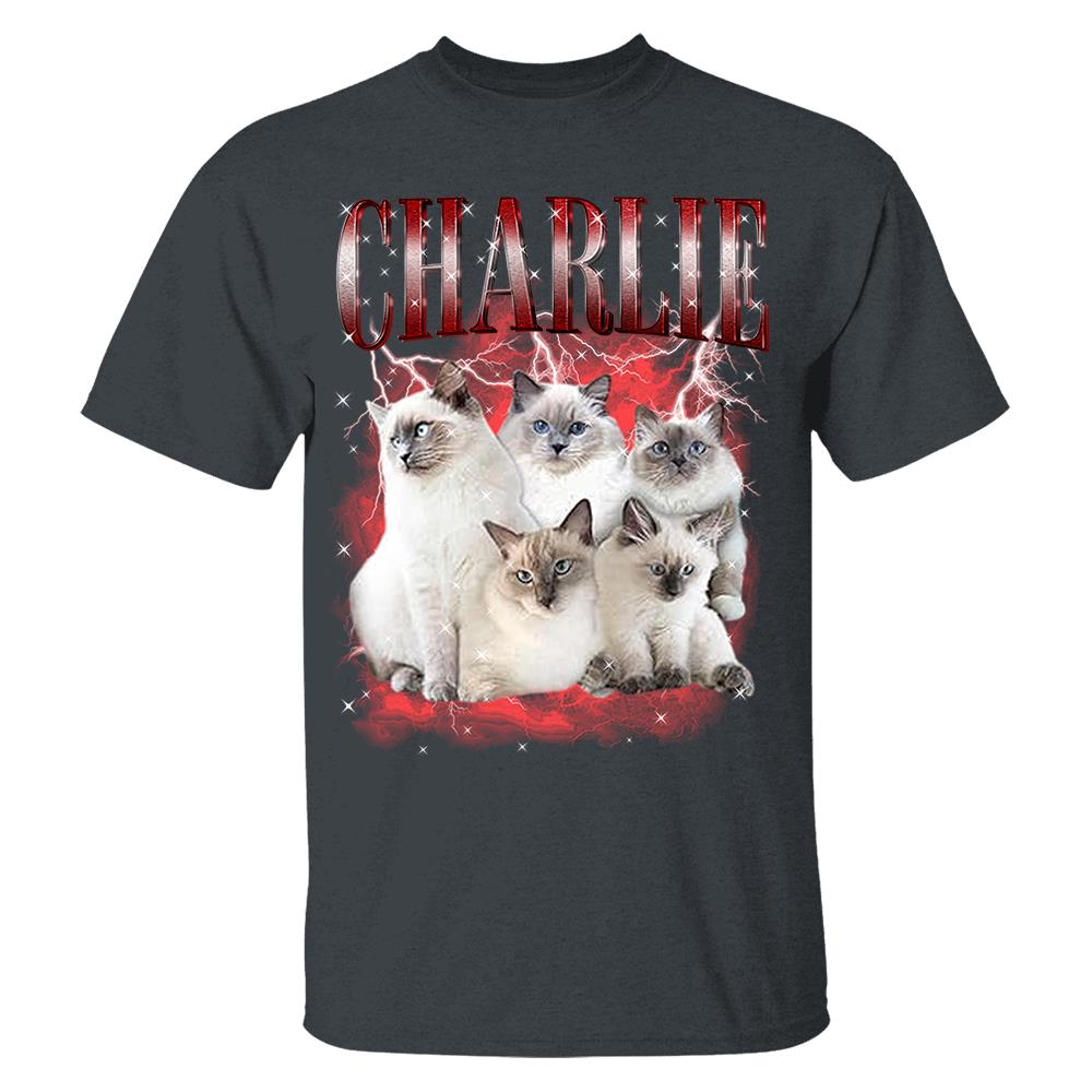 Custom Your Own Bootleg Rap Shirts for Boyfriend Girlfriend Face Shirt with Photo Gift for Him Her Pet Lovers Nh00