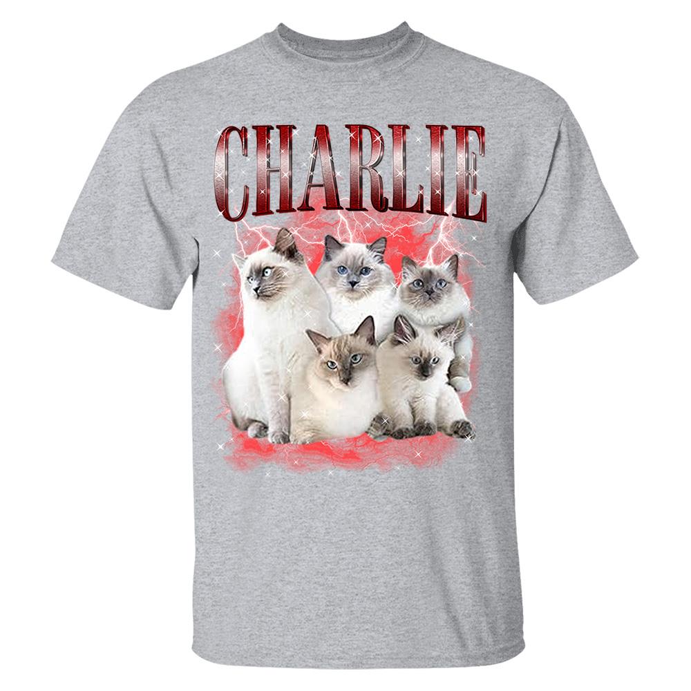 Custom Your Own Bootleg Rap Shirts for Boyfriend Girlfriend Face Shirt with Photo Gift for Him Her Pet Lovers Nh00