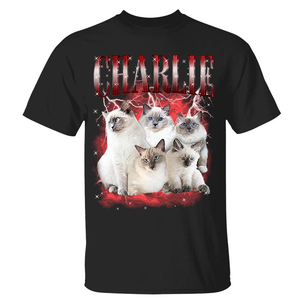 Custom Your Own Bootleg Rap Shirts for Boyfriend Girlfriend Face Shirt with Photo Gift for Him Her Pet Lovers Nh00