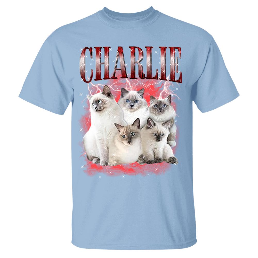 Custom Your Own Bootleg Rap Shirts for Boyfriend Girlfriend Face Shirt with Photo Gift for Him Her Pet Lovers Nh00