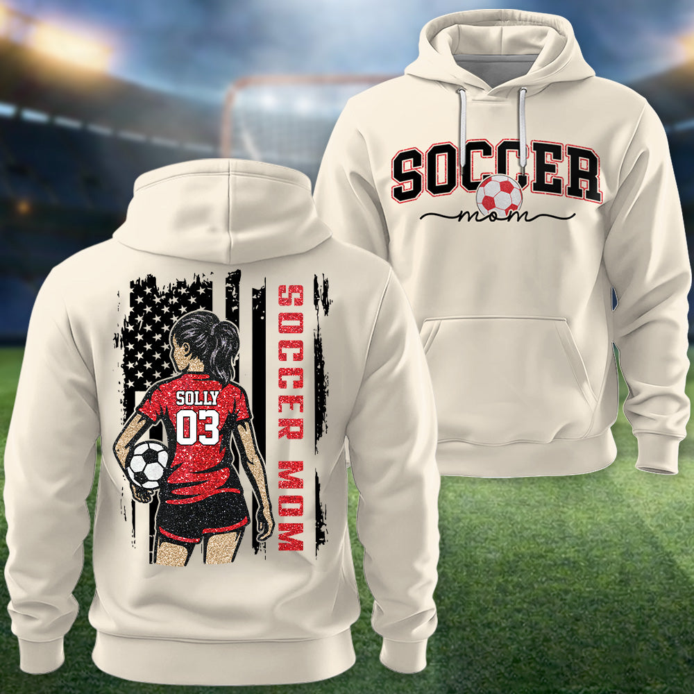 Soccer Mom - I'll Always Be Your Biggest Fan Personalized Shirt For Soccer Family T1807 T24
