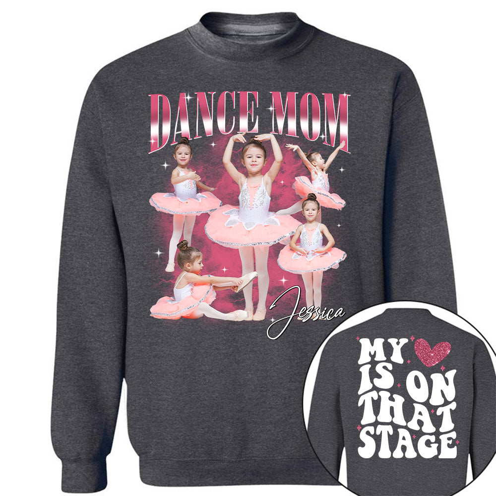 Dance Mom - Personalized Shirt For Dancing Lovers Custom Photos Shirt For Family NA04
