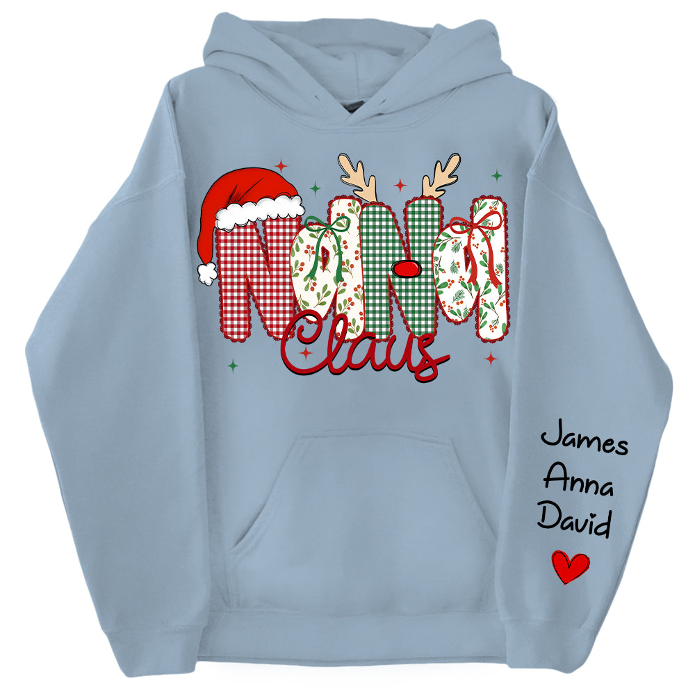 Gigi Claus Custom Sweatshirt - Best Family Christmas Gift for Grandma Na02 Nh00