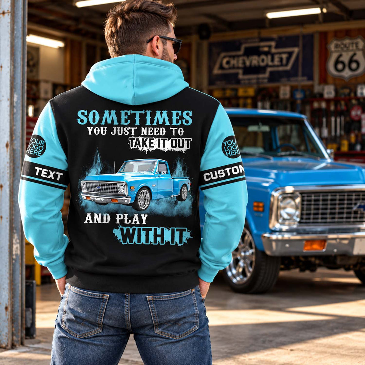 Take It Out & Play - Personalized Pickup Truck Photo All Over Print Shirts - Gift For Car Lovers A2110 Pt99 KL07