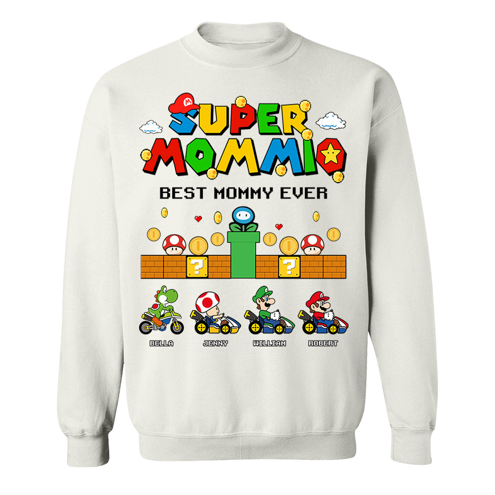 Customized Super Mummio Retro Gaming, Mario Character Shirt, Mother's Day Gift L0411 Li29
