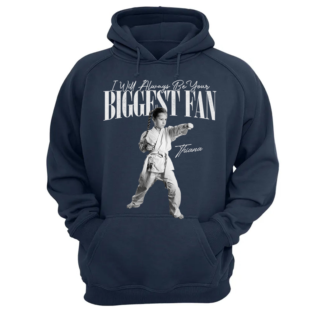 I'll Always Be Your Biggest Fan - Washed Tee Retro Bootleg Shirt For Karate Lovers T1807