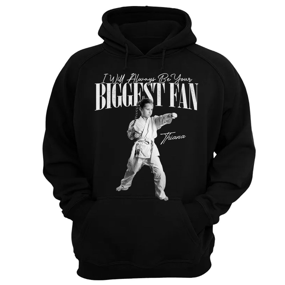 I'll Always Be Your Biggest Fan - Washed Tee Retro Bootleg Shirt For Karate Lovers T1807