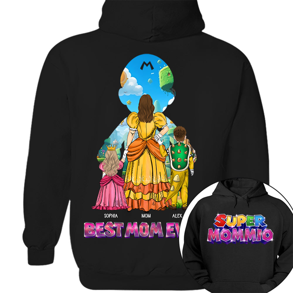 Personalized Best Mom Ever Shirt, Gift For Mommio,  Mother's Day L0411