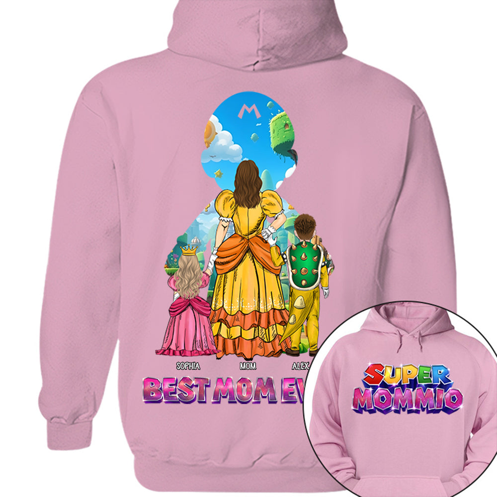 Personalized Best Mom Ever Shirt, Gift For Mommio,  Mother's Day L0411