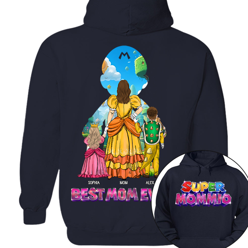 Personalized Best Mom Ever Shirt, Gift For Mommio,  Mother's Day L0411