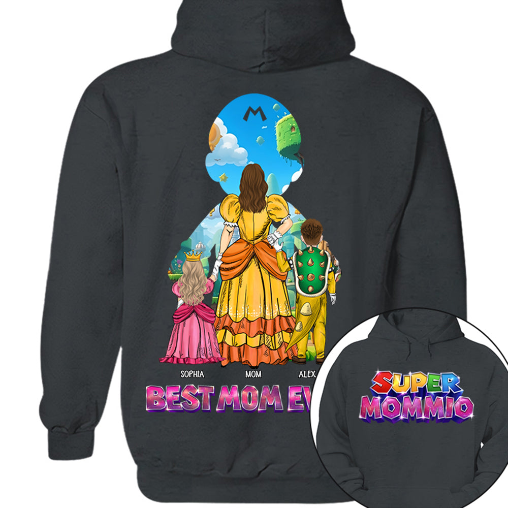 Personalized Best Mom Ever Shirt, Gift For Mommio,  Mother's Day L0411