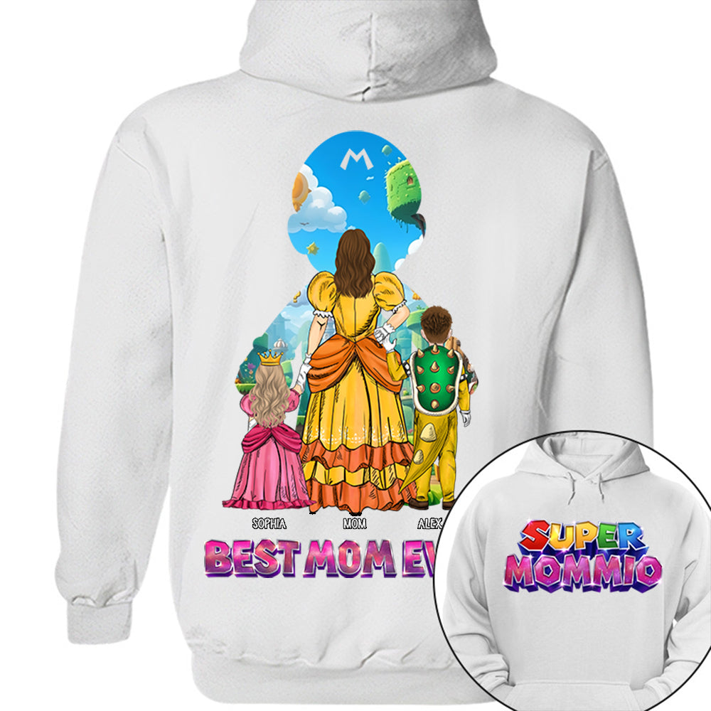 Personalized Best Mom Ever Shirt, Gift For Mommio,  Mother's Day L0411