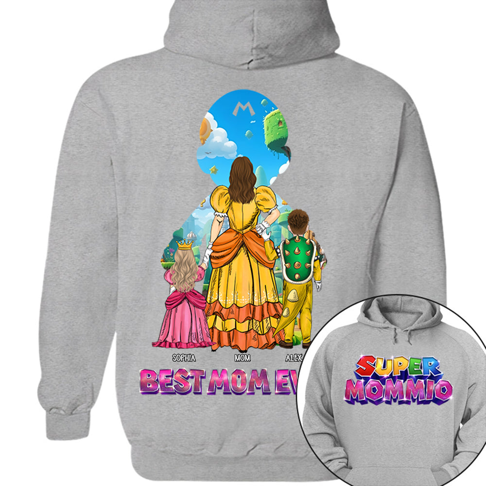 Personalized Best Mom Ever Shirt, Gift For Mommio,  Mother's Day L0411