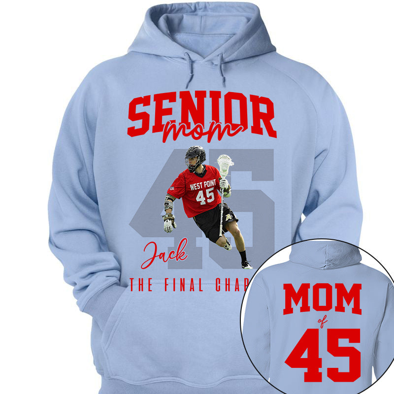 Senior Lacrosse Mom Shirt, The Final Inning, Custom Photo Player Lacrosse Mom Shirt, Gift For Lacrosse Lover T1807 Li29