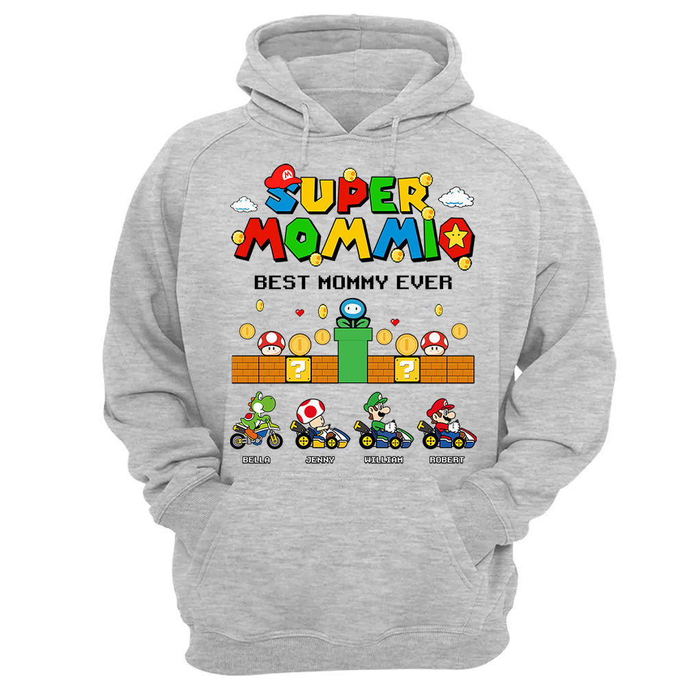 Customized Super Mummio Retro Gaming, Mario Character Shirt, Mother's Day Gift L0411 Li29