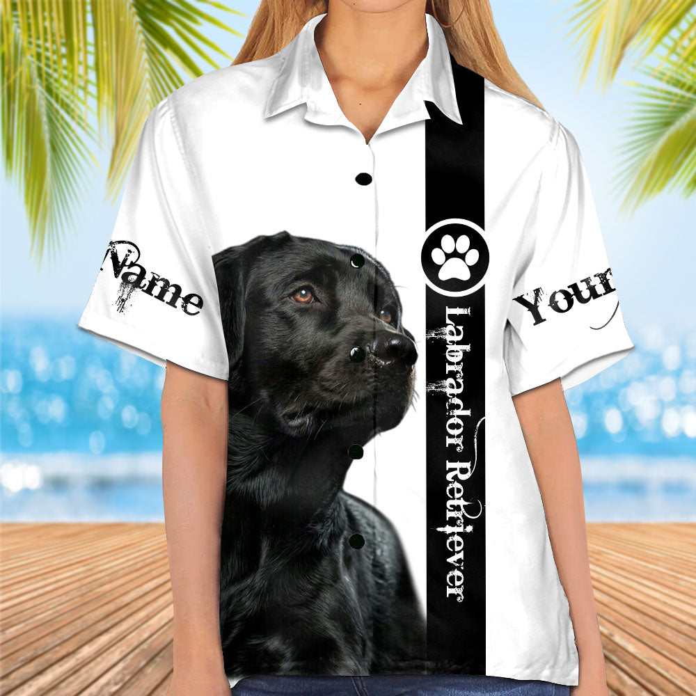 This Human Belongs To Personalized Hawaiian Shirt Gift For Dog Lover T1807 T24