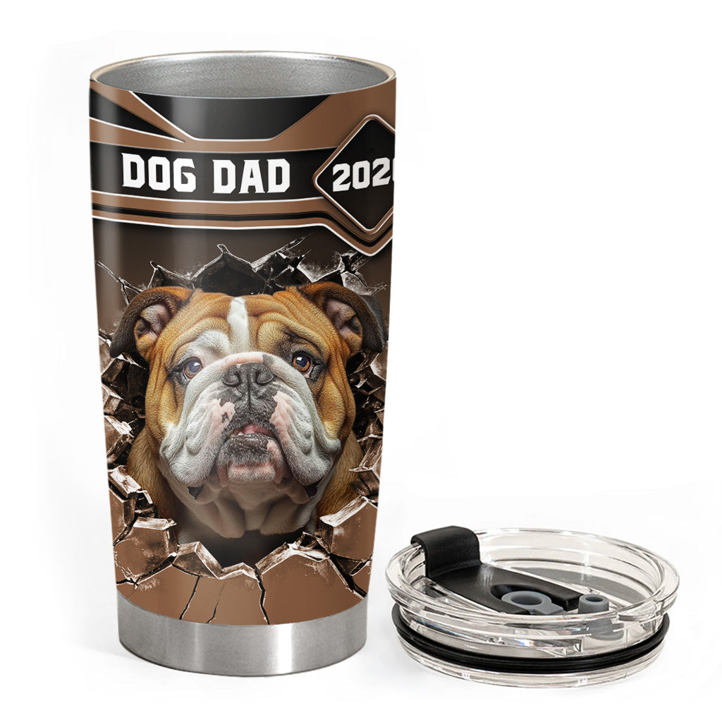 Custom This Human Belongs To Tumbler, Personalized Tumbler, Gift For Dog Lover T1807