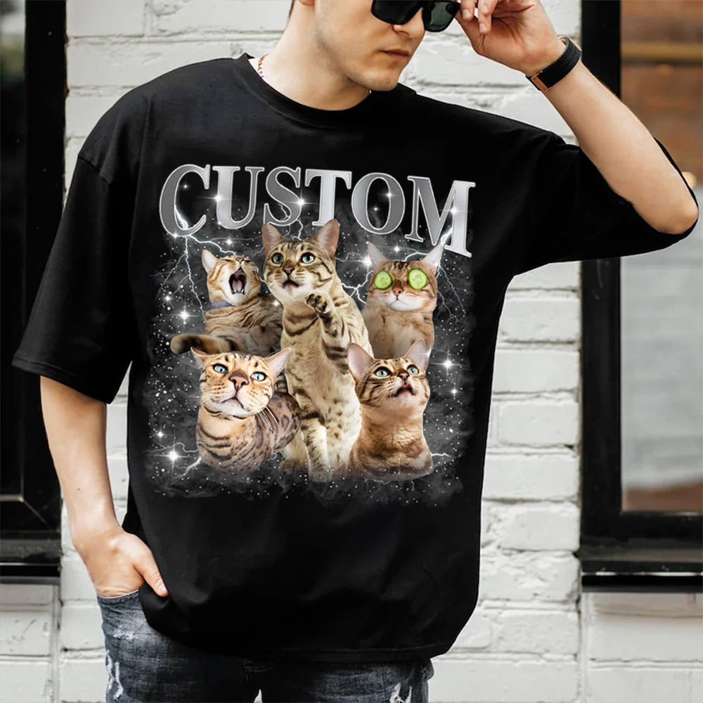 Custom Pet Shirt, Retro Graphic 90s Shirt, Pet Bootleg Shirt, Custom Bootleg Rap Tee Dog, Custom 90S Bootleg Shirt, Personalize Bootleg Tee