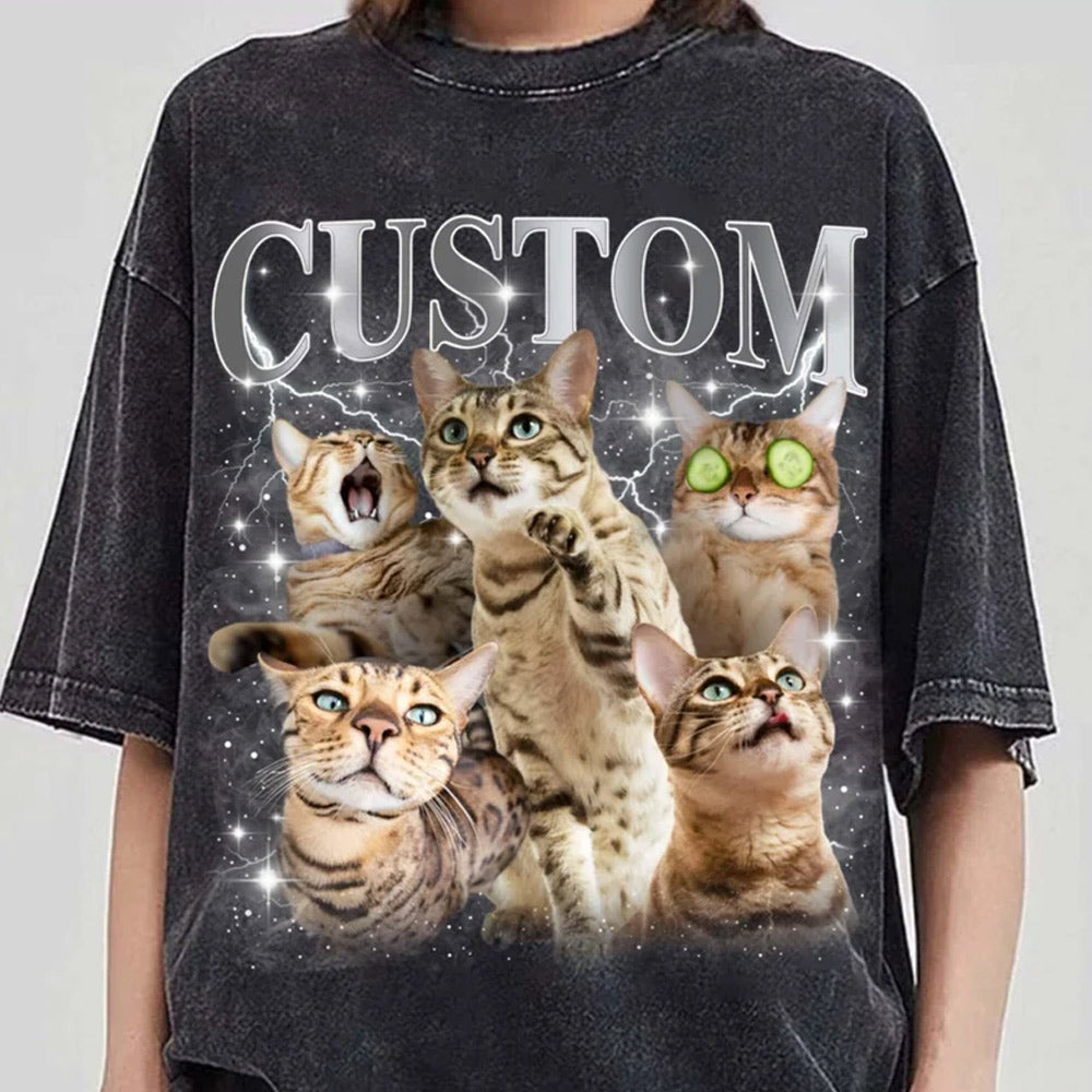 Custom Pet Shirt, Retro Graphic 90s Shirt, Pet Bootleg Shirt, Custom Bootleg Rap Tee Dog, Custom 90S Bootleg Shirt, Personalize Bootleg Tee