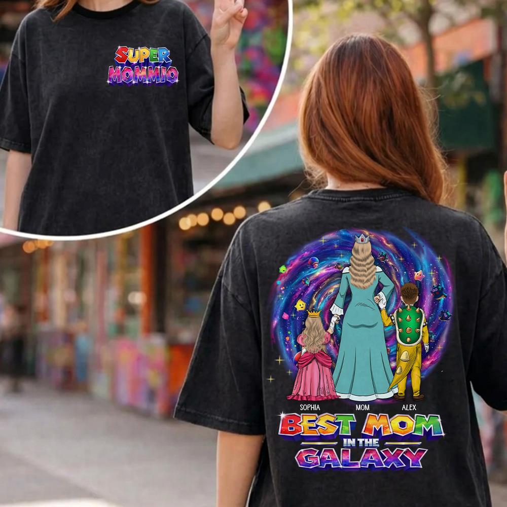 Customized Super Mamamio - Best Mama In The Universe Shirt Gift For Mom Ver2