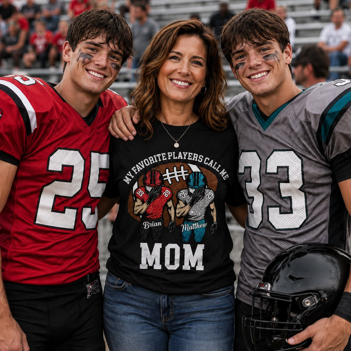 My Favorite Player Call Me Mom Grandma Personalized Football Mom Grandma Shirt Gift For Sport Family T1807 TH23