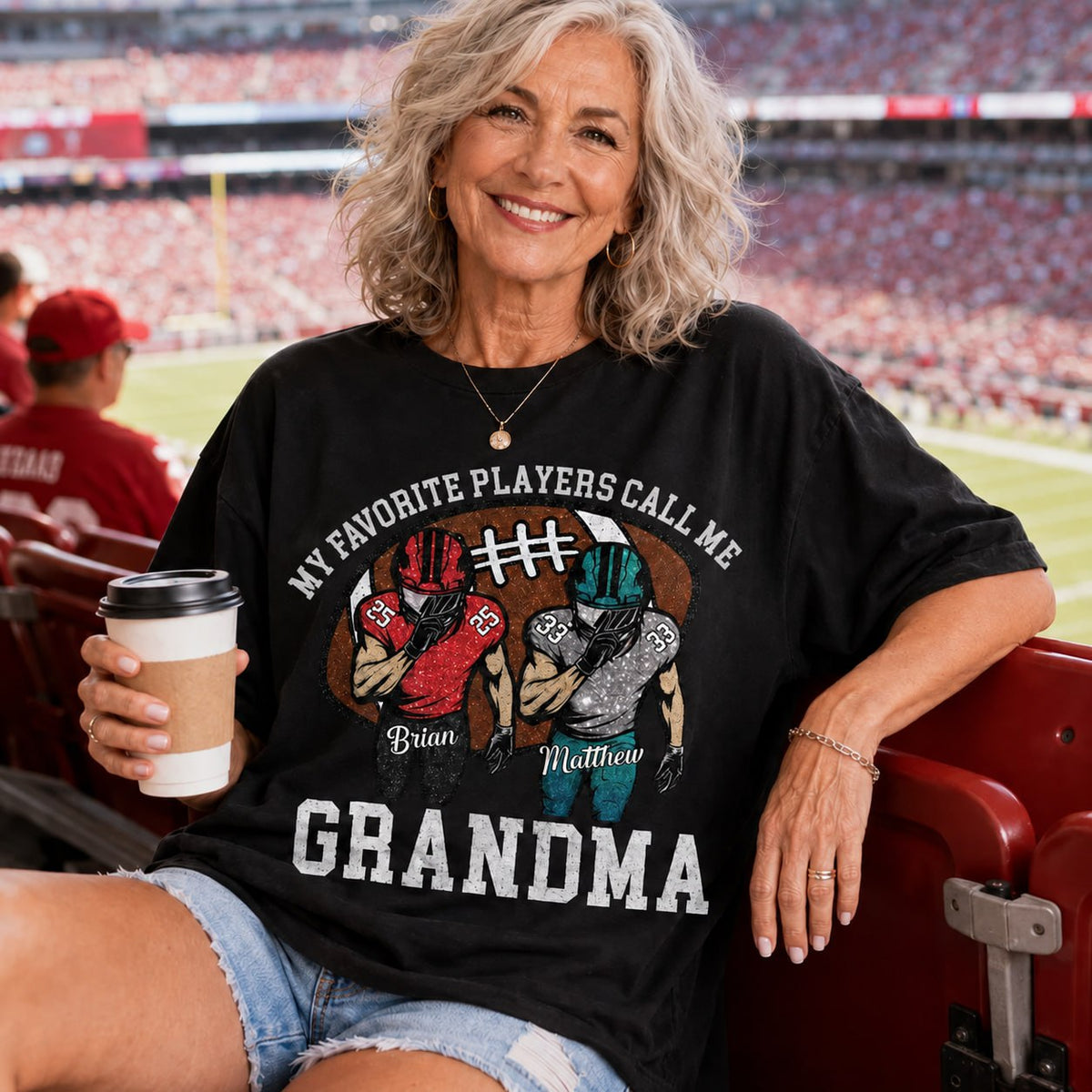 My Favorite Player Call Me Mom Grandma Personalized Football Mom Grandma Shirt Gift For Sport Family T1807 TH23