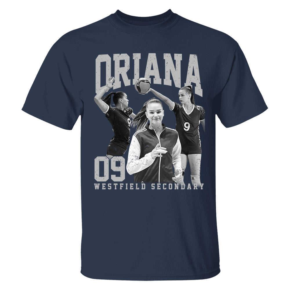 Volleyball Lover - Personalized Washed Tee Custom Sport Players Sport Family NA04 T24