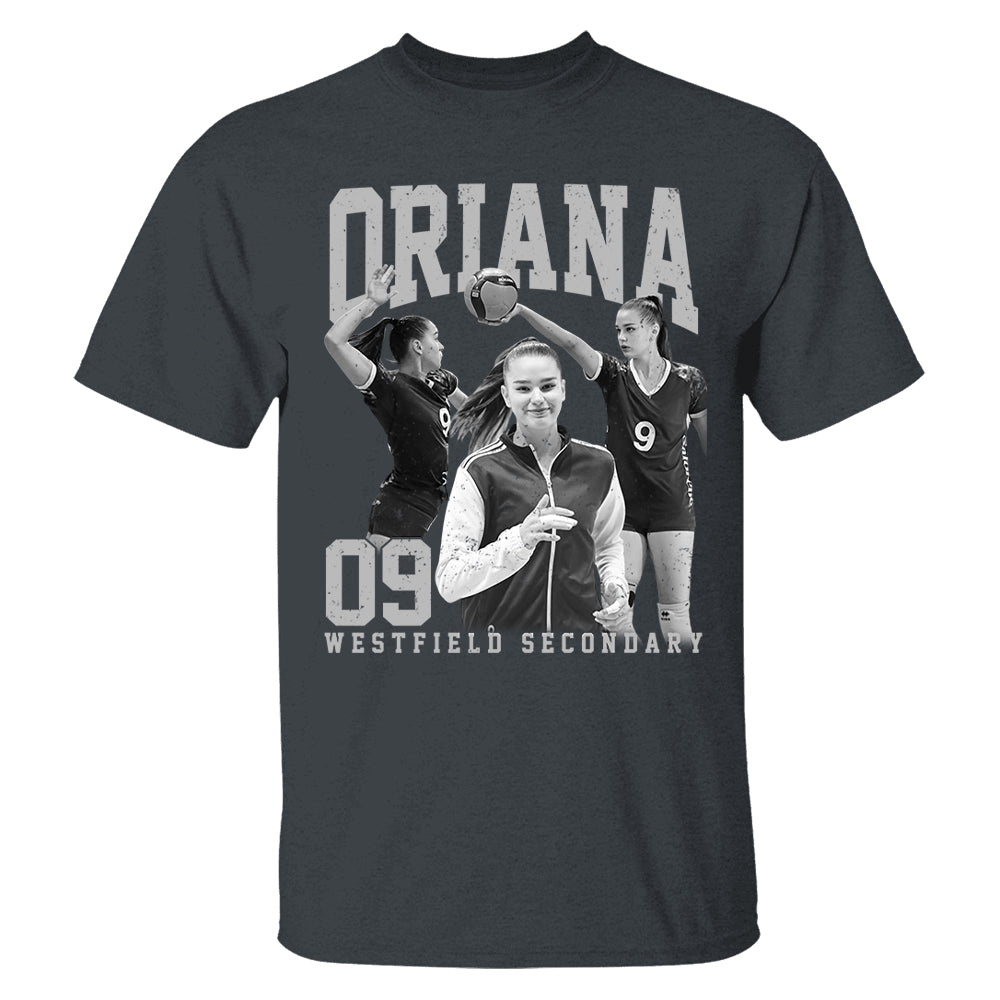 Volleyball Lover - Personalized Washed Tee Custom Sport Players Sport Family NA04 T24