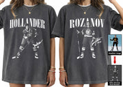 Custom Photo Ice Hockey Vintage Shirt, Hockey Tee Hv01