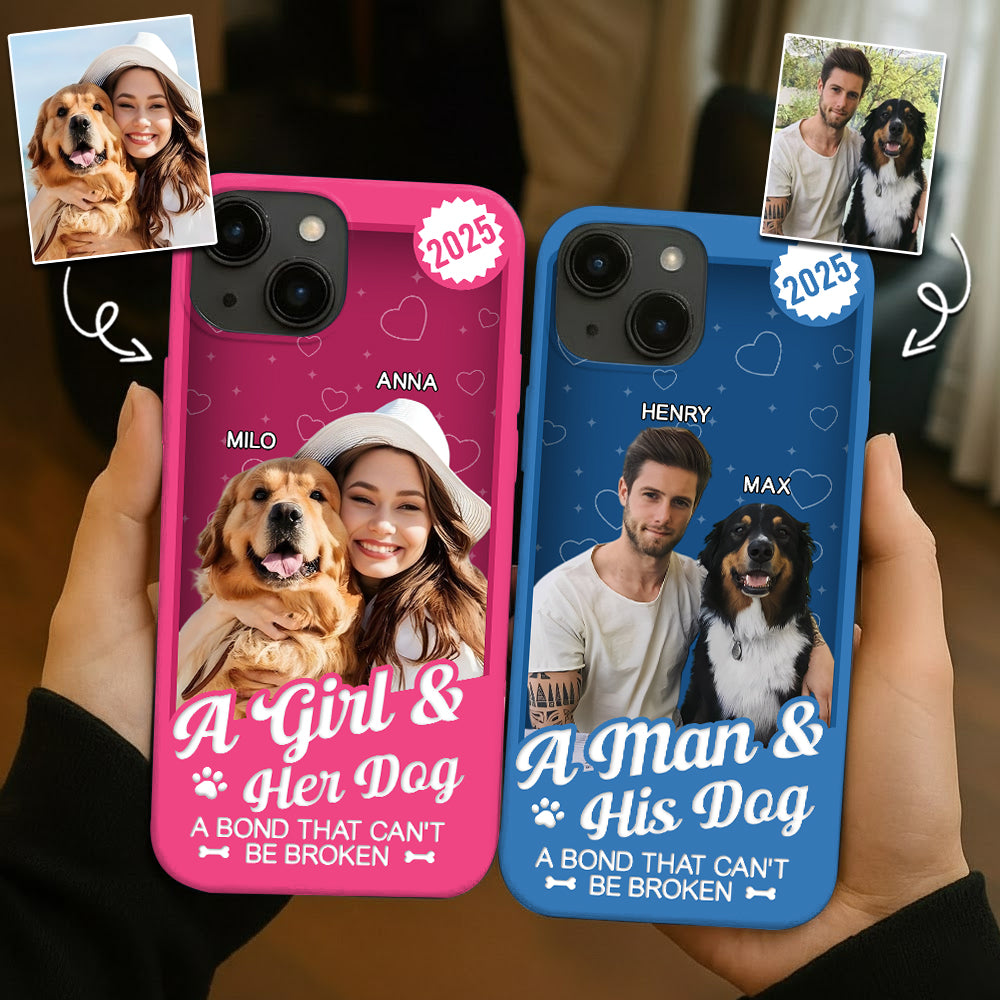 Custom Toy Box Clear Phone Case - Gifts For Dog Lovers, Dog Dad And Mom T1807 Li29
