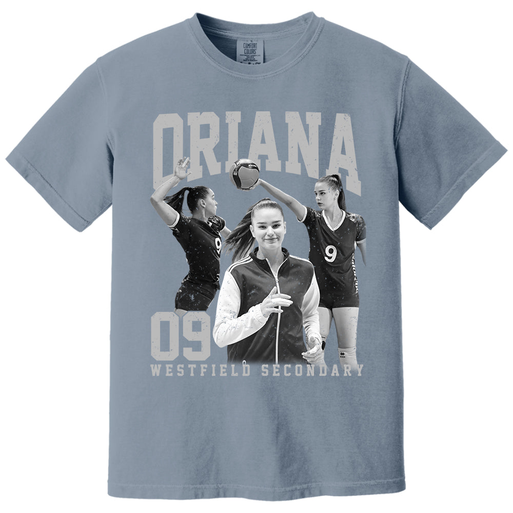 Volleyball Lover - Personalized Washed Tee Custom Sport Players Sport Family NA04 T24