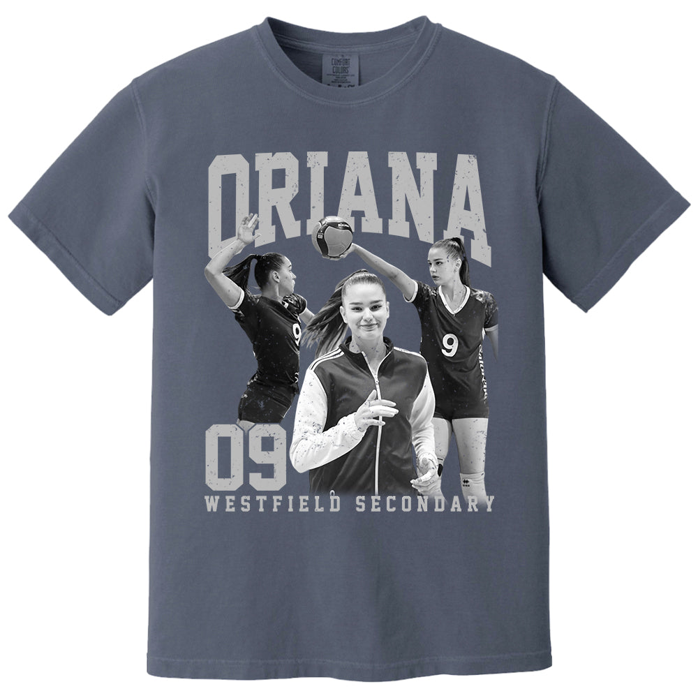 Volleyball Lover - Personalized Washed Tee Custom Sport Players Sport Family NA04 T24