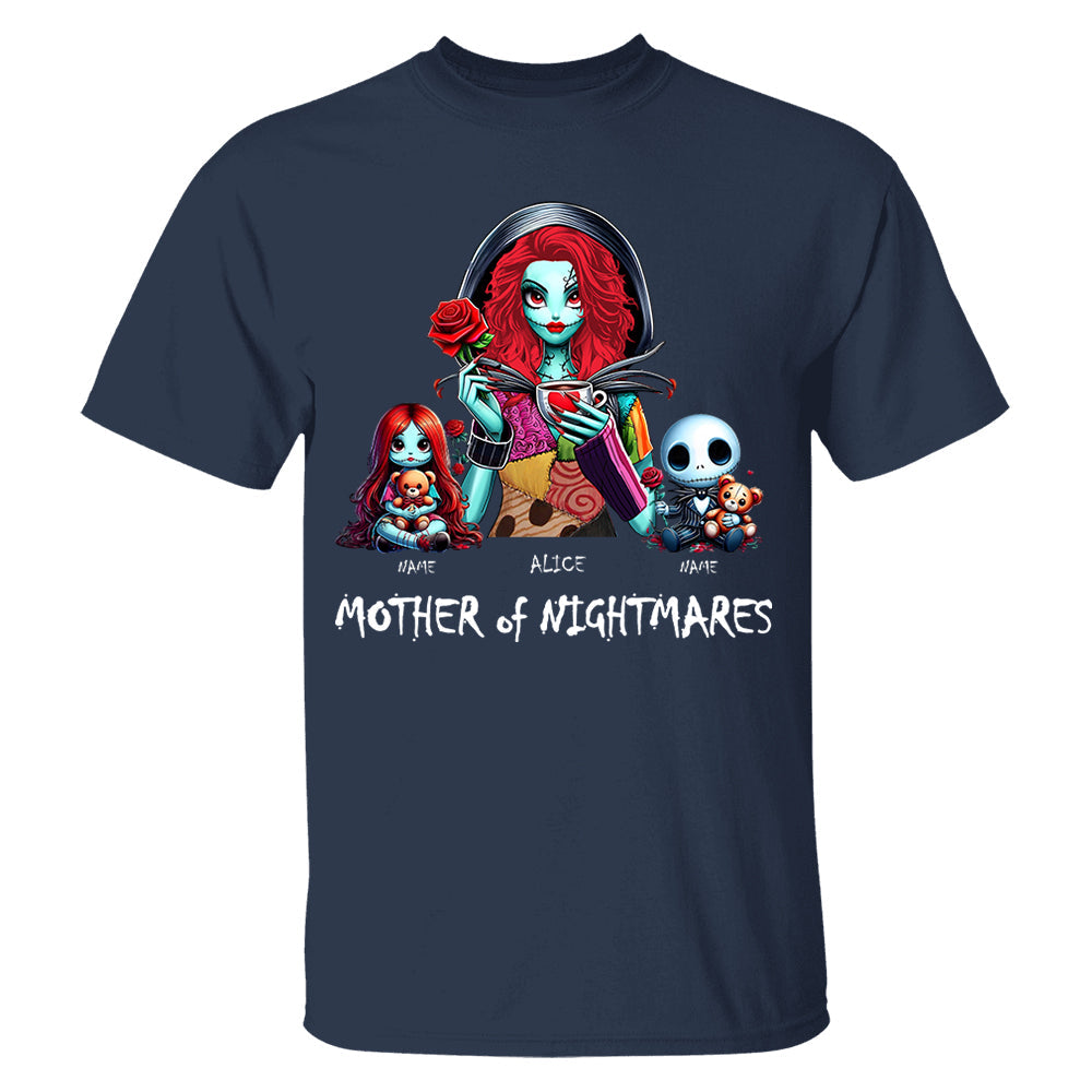 Personalized Mother Of Nightmares Halloween Shirt For Mom
