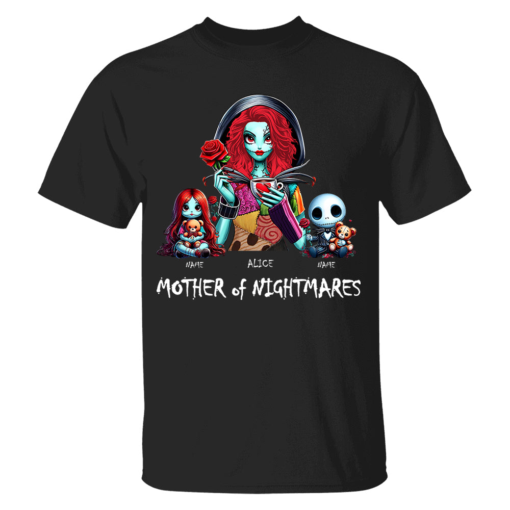 Personalized Mother Of Nightmares Halloween Shirt For Mom