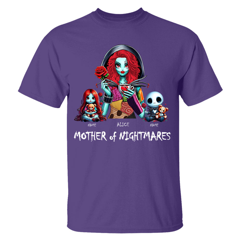 Personalized Mother Of Nightmares Halloween Shirt For Mom