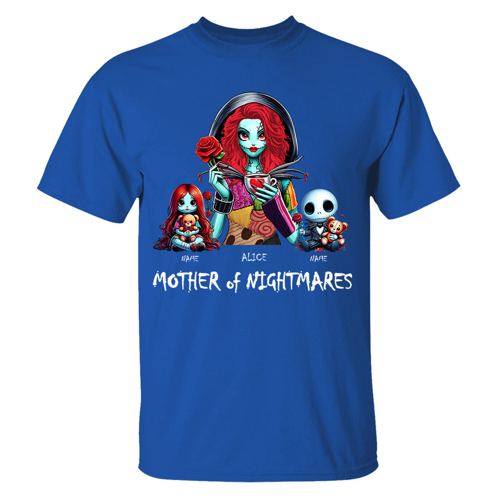 Personalized Mother Of Nightmares Halloween Shirt For Mom