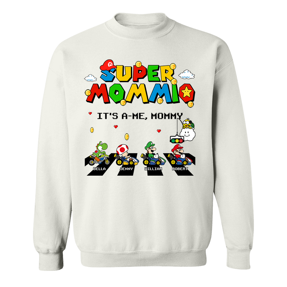 Super Mommio It's A Me Mommy Personalized Shirt Gifts For Mom