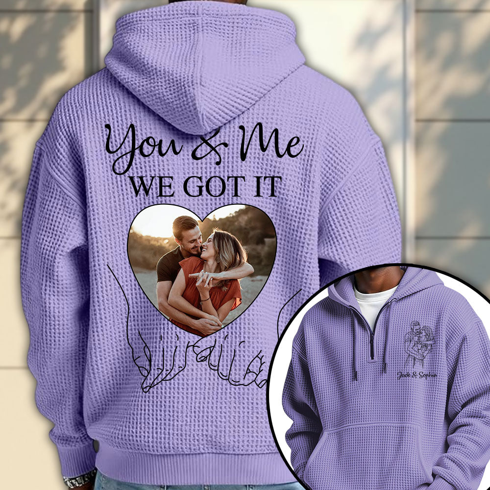 You & Me We Got This  - Personalized Anniversary Wedding Gifts For Husband And Wife, Him And Her Na02 Pt99