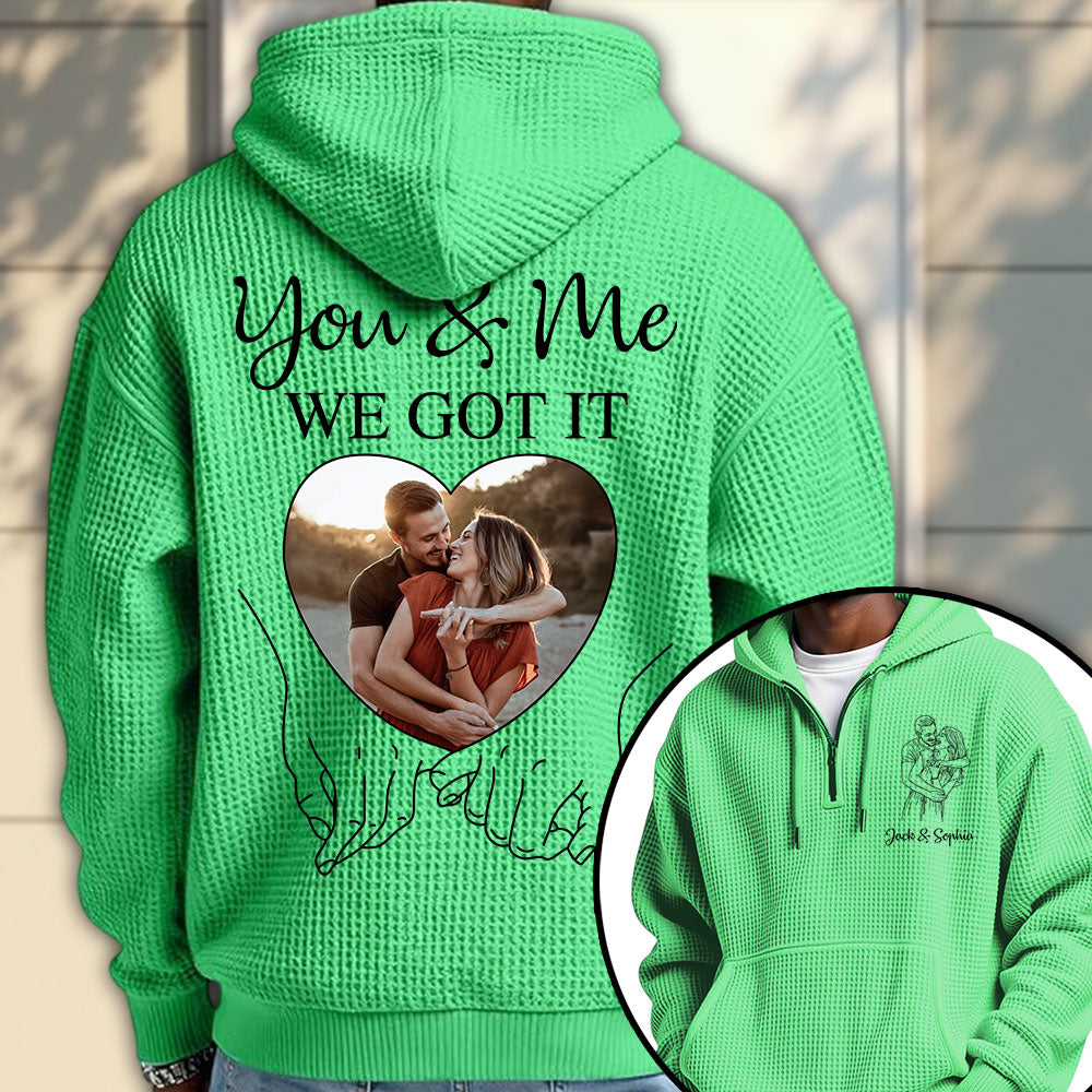 You & Me We Got This  - Personalized Anniversary Wedding Gifts For Husband And Wife, Him And Her Na02 Pt99