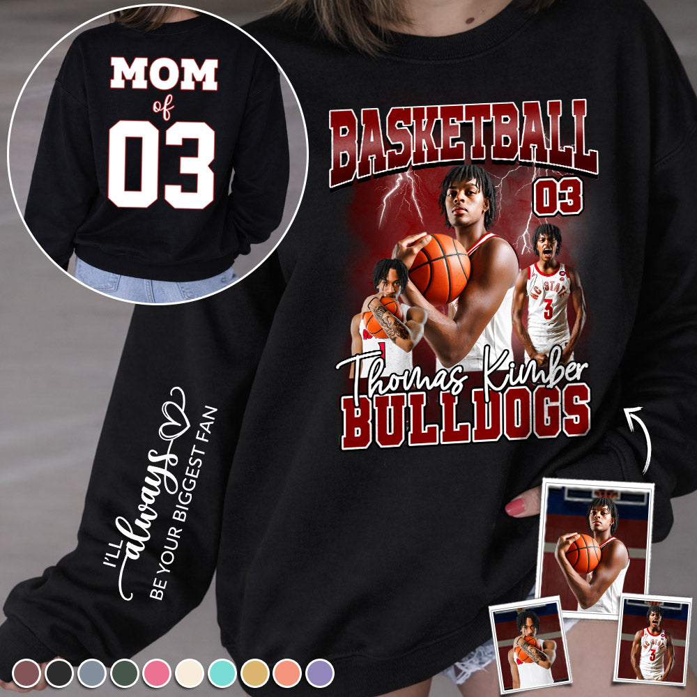 Personalized Basketball Shirt - Custom Your Photo - Gift For Basketball Player A2110