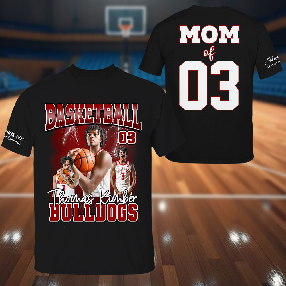 Personalized Basketball Shirt - Custom Your Photo - Gift For Basketball Player A2110